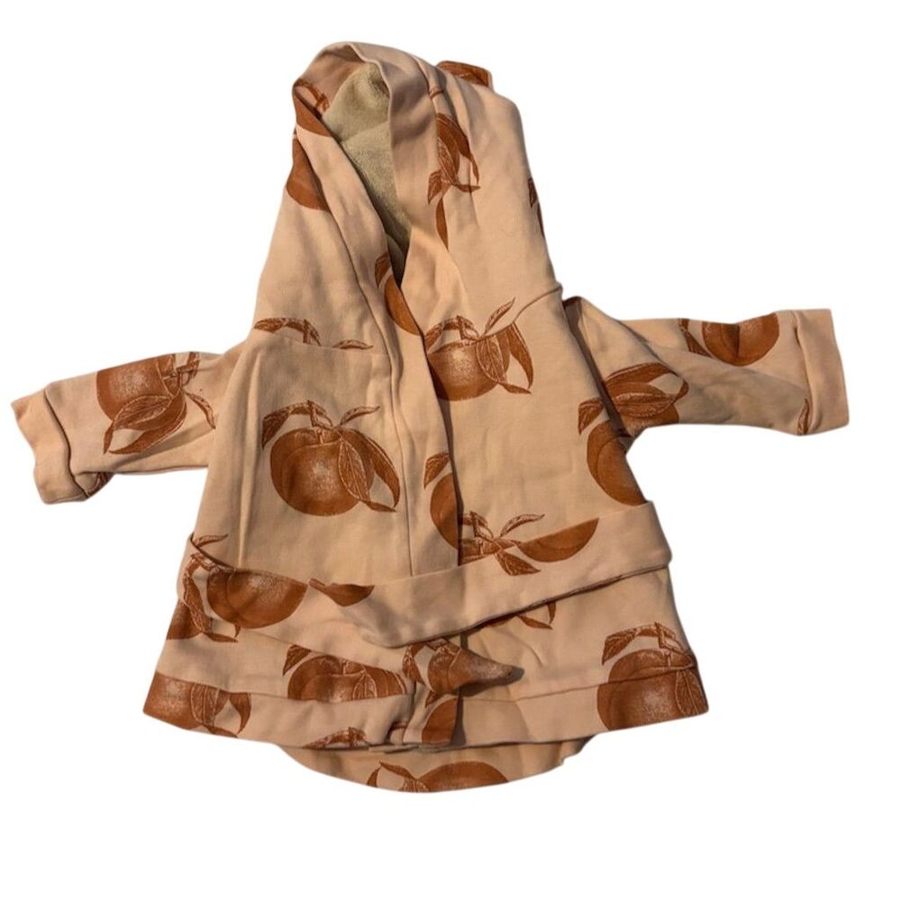Kate Quinn Unisex Peaches Bathrobe Multicolor